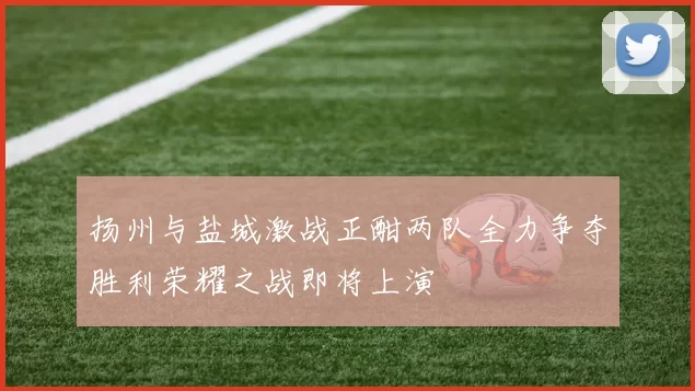 扬州与盐城激战正酣两队全力争夺胜利荣耀之战即将上演